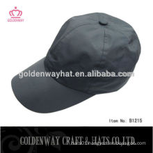 promotional black waterproof baseball cap